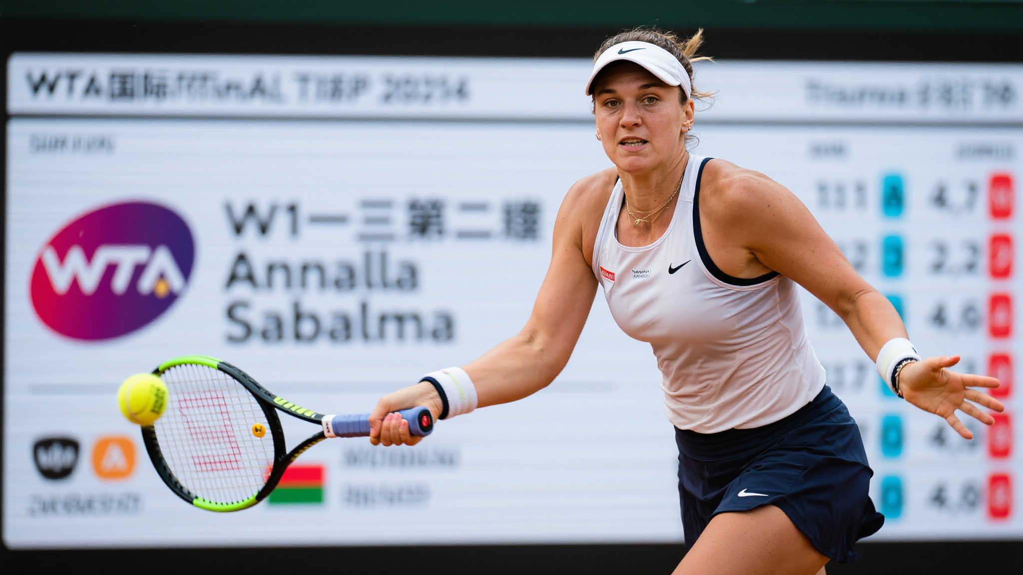 WTA最新排名:萨巴伦卡强势领跑,郑钦文微差惜退保利尼 在最新更新的WTA(国际女子职业网球协会)积分排行